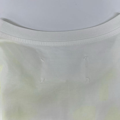 Maison margiela メゾンマルジェラ 19年製 S51GC0427 ホワイト イエロープリント AIDS エイズ Tシャツ トップス