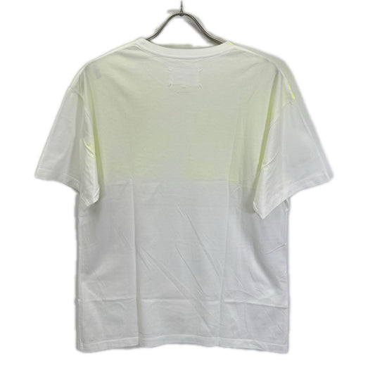 Maison margiela メゾンマルジェラ 19年製 S51GC0427 ホワイト イエロープリント AIDS エイズ Tシャツ トップス