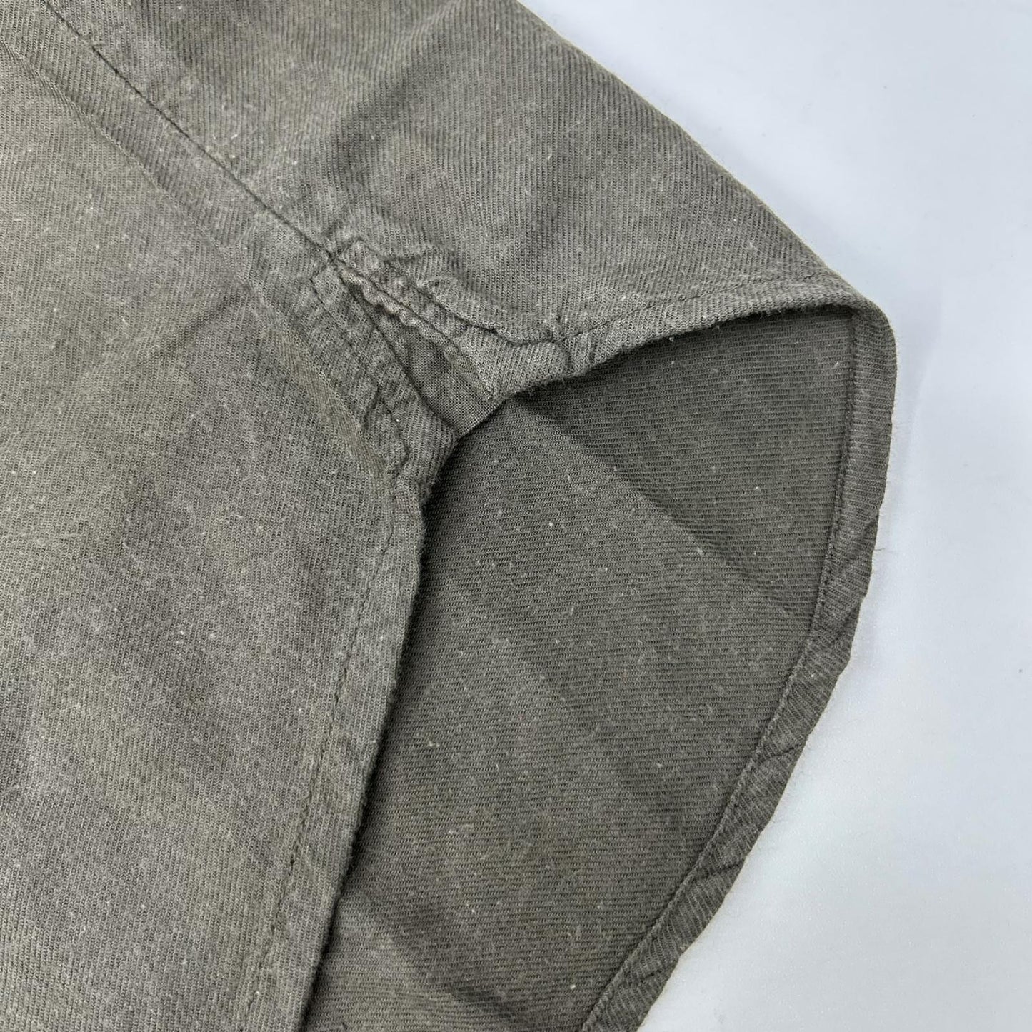 MARTIN MARGIELA マルタンマルジェラ 02年 ここのえ カーキ コットンレーヨン フラップポケットシャツ トップス