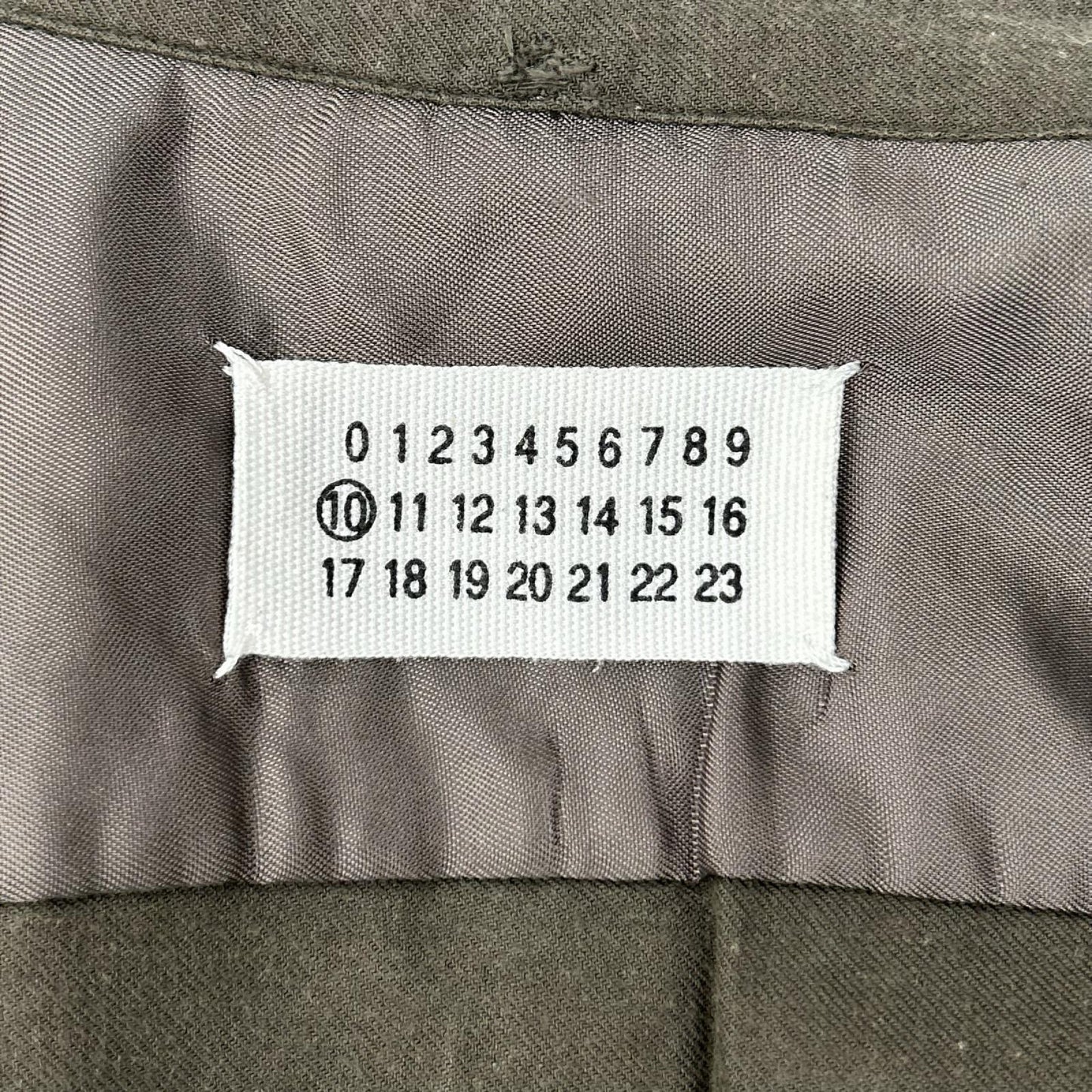 MARTIN MARGIELA マルタンマルジェラ 02年 ここのえ カーキ コットンレーヨン フラップポケットシャツ トップス