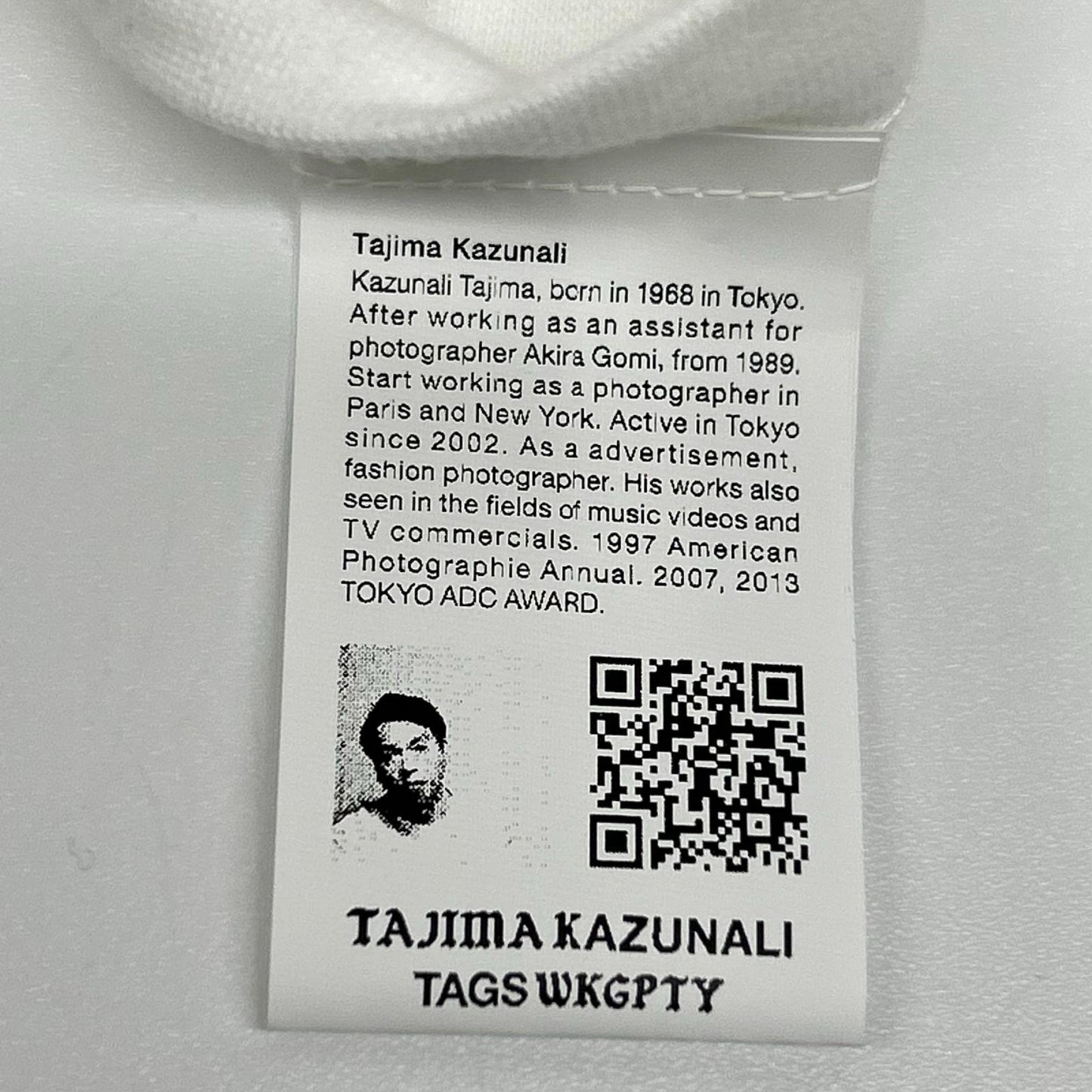 TAGS WKGPTY タグス ワーキングパーティ ×TAJIMA KAZUNARI ホワイト 80s TOKYO プリントTシャツ トップス