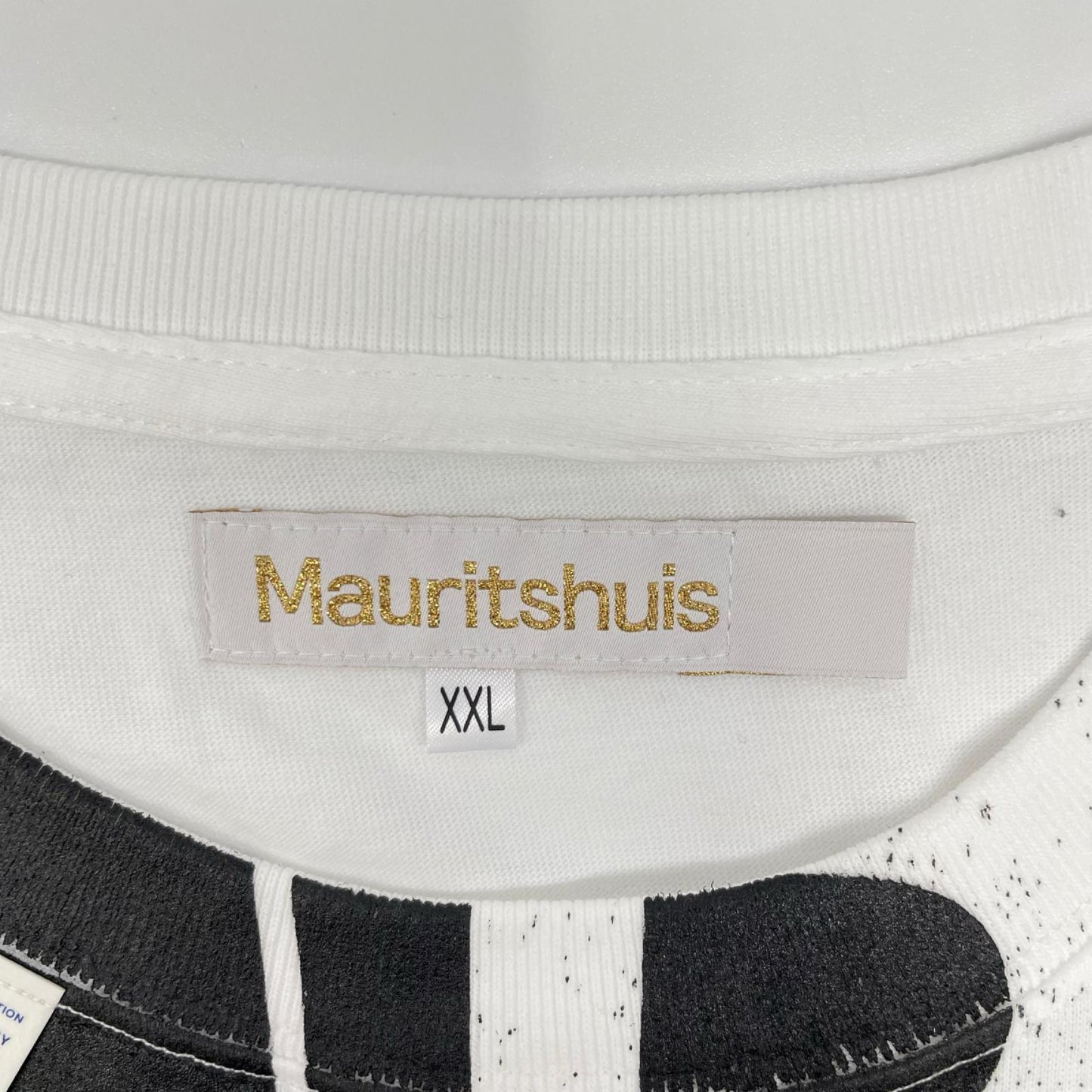 TAGS WKGPTY タグス ワーキングパーティ ×Mauritshuis ホワイト 真珠の耳飾りの女 プリントTシャツ トップス