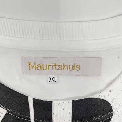 TAGS WKGPTY タグス ワーキングパーティ ×Mauritshuis ホワイト 真珠の耳飾りの女 プリントTシャツ トップス