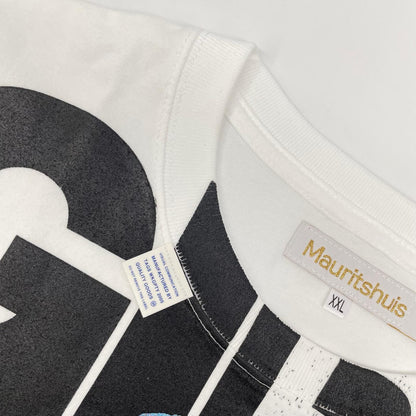 TAGS WKGPTY タグス ワーキングパーティ ×Mauritshuis ホワイト 真珠の耳飾りの女 プリントTシャツ トップス