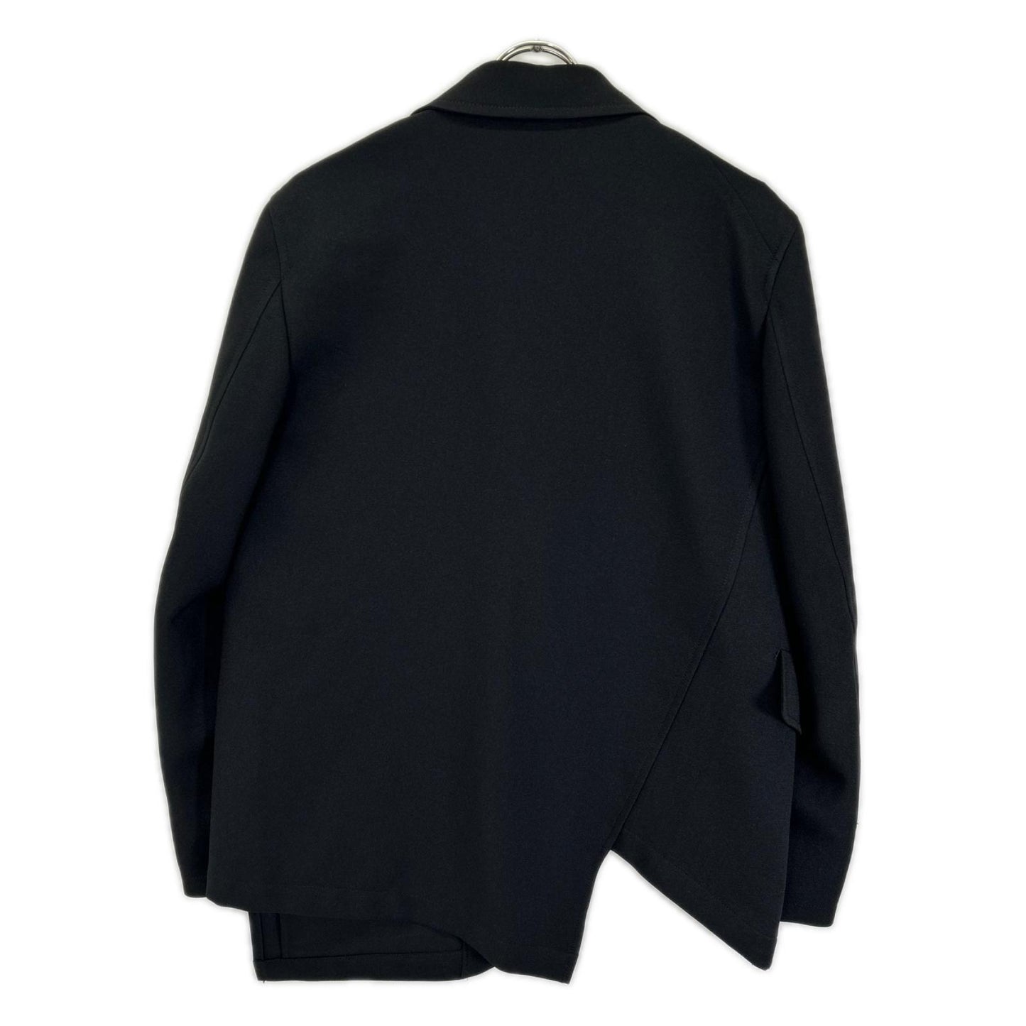 COMMEdesGARCONS SHIRT コムデギャルソンシャツ 26SS FQ-J503 ブラック 捻じれアシンメトリージャケット ジャケット