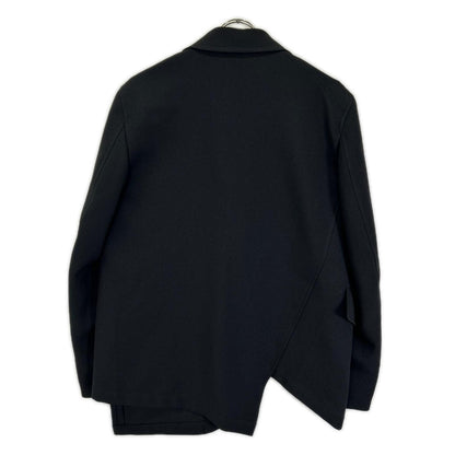 COMMEdesGARCONS SHIRT コムデギャルソンシャツ 26SS FQ-J503 ブラック 捻じれアシンメトリージャケット ジャケット