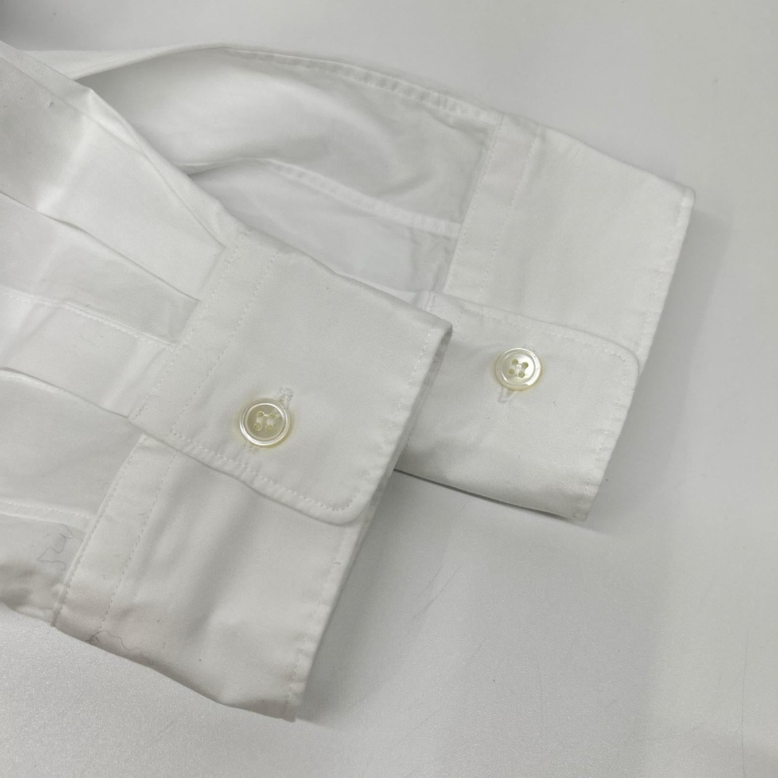 COMMEdesGARCONS HOMME PLUS コムデギャルソンオムプリュス 26SS PQ-B019 ホワイト コットンダブルレイヤード パーカー トップス