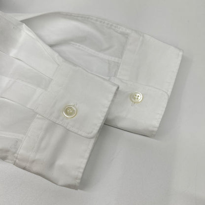 COMMEdesGARCONS HOMME PLUS コムデギャルソンオムプリュス 26SS PQ-B019 ホワイト コットンダブルレイヤード パーカー トップス