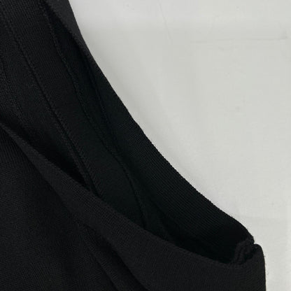 COMMEdesGARCONS HOMME PLUS コムデギャルソンオムプリュス 24SS PM-N019 ブラック ウール ドッキングダブルニットベスト ベスト