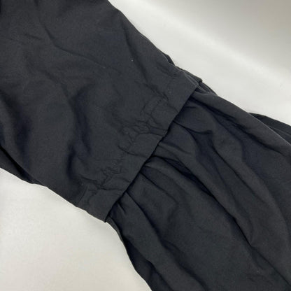 BLACKCOMMEdesGARCONS ブラックコムデギャルソン 26SS 1Q-B004 ブラック エステルスパンブロード 製品後加工シャツ トップス