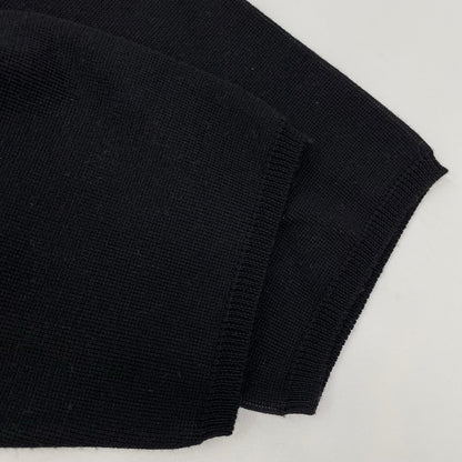 COMMEdesGARCONS コムデギャルソン 22SS GI-N017 ブラック ロゴ ジャガード ニットトップス トップス