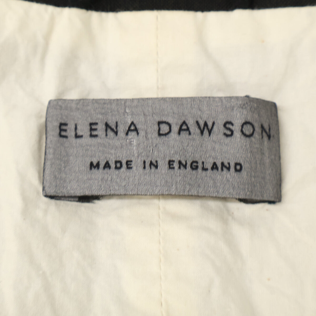 ELENA DAWSON エレナドーソン 【美品】AD2020 QE-J018 リネンｘモヘア カットオフ テーラードジャケット ジャケット