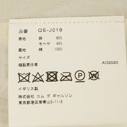 ELENA DAWSON エレナドーソン 【美品】AD2020 QE-J018 リネンｘモヘア カットオフ テーラードジャケット ジャケット