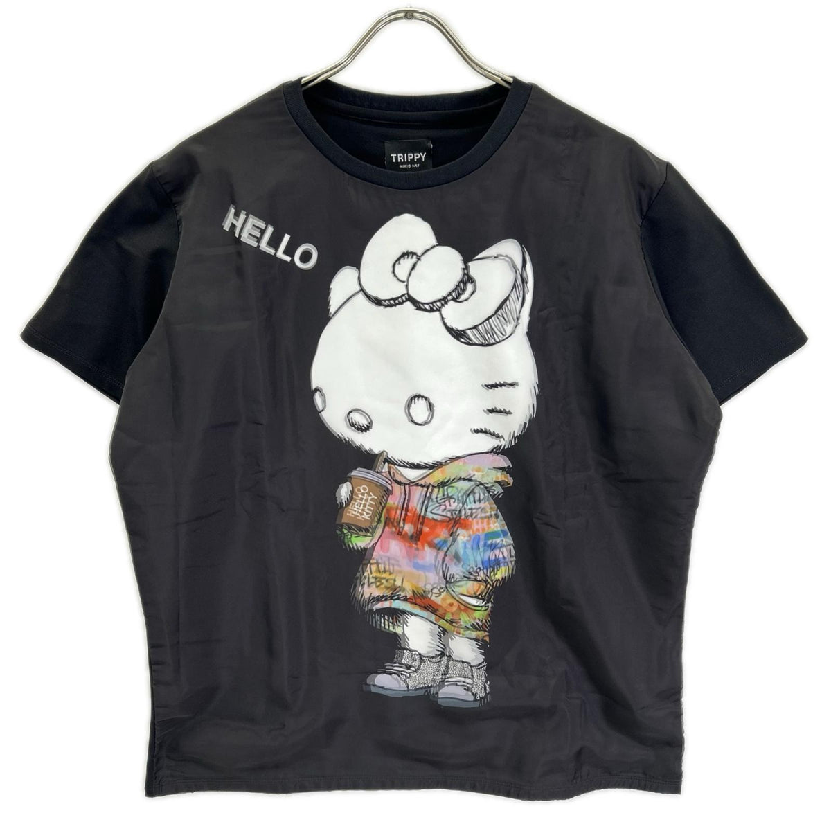 TRIPPY ART トリッピー ブラック HELLO KITTY バーニーズニューヨーク限定 Tシャツ トップス
