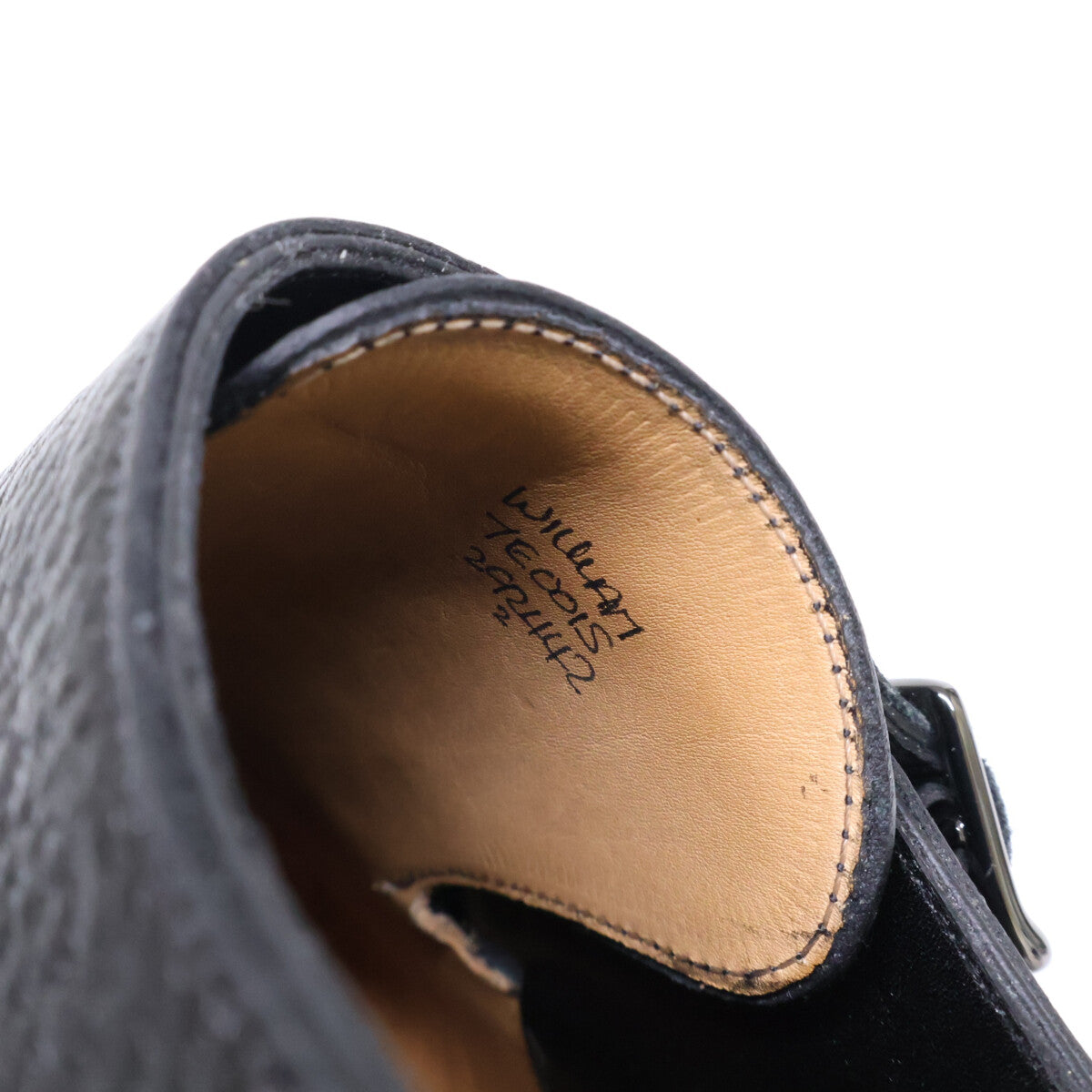 JOHNLOBB ジョンロブ 【美品】WILLIAM ウィリアム 0015ラスト ラバーソール ダブルモンク シューズ シューズ