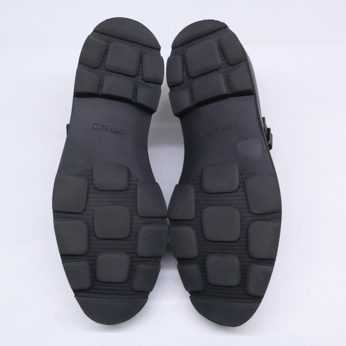 JOHNLOBB ジョンロブ 【美品】WILLIAM ウィリアム 0015ラスト ラバーソール ダブルモンク シューズ シューズ