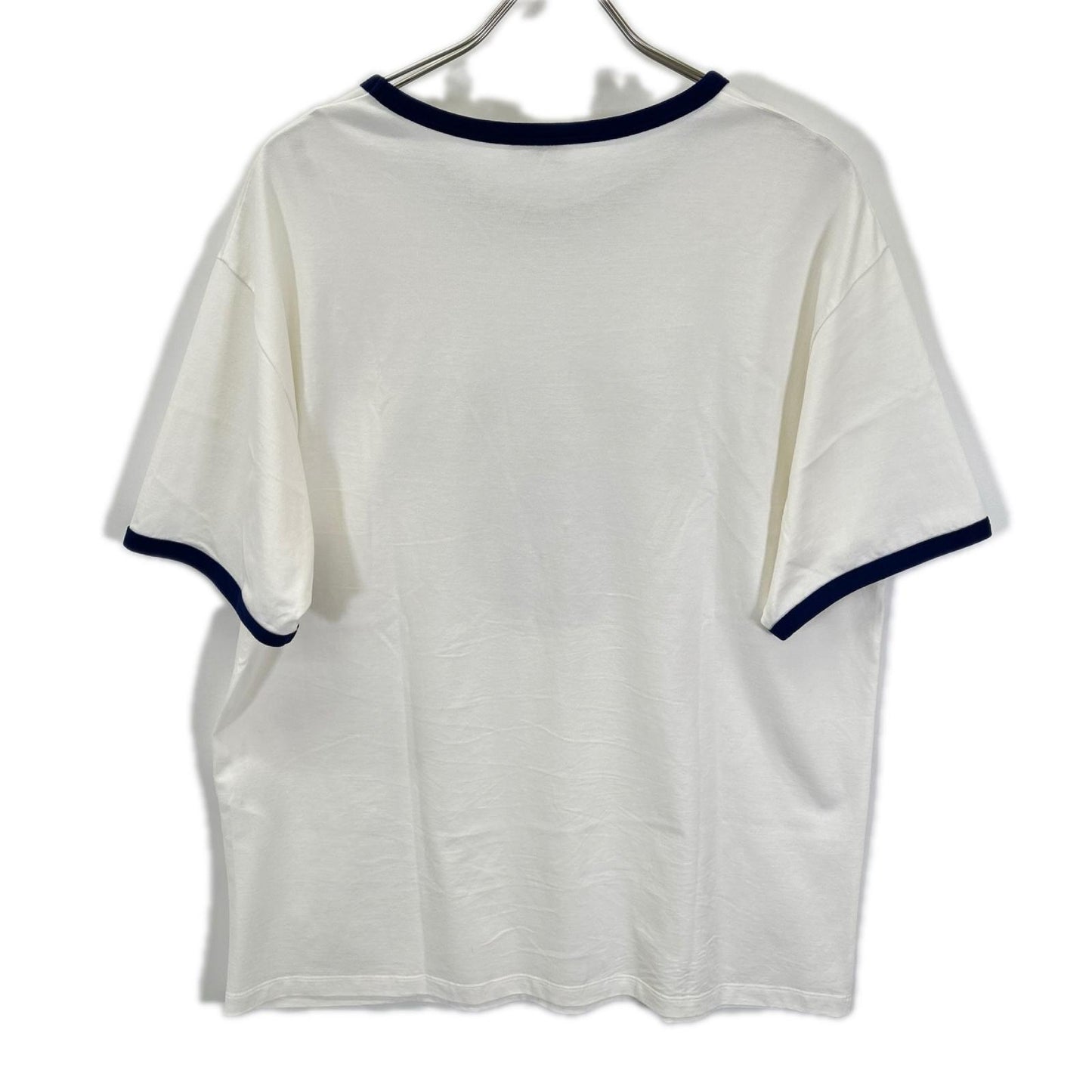 CELINE セリーヌ RX00F507Z ホワイト BLASON LOOSE ロゴ プリント 半袖Tシャツ トップス
