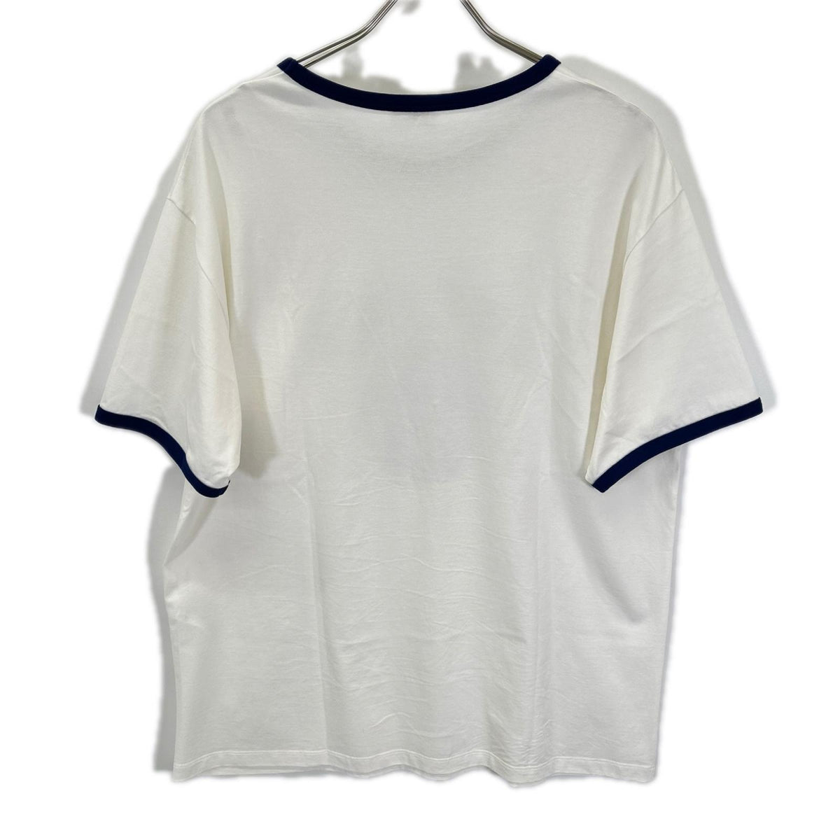CELINE セリーヌ RX00F507Z ホワイト BLASON LOOSE ロゴ プリント 半袖Tシャツ トップス