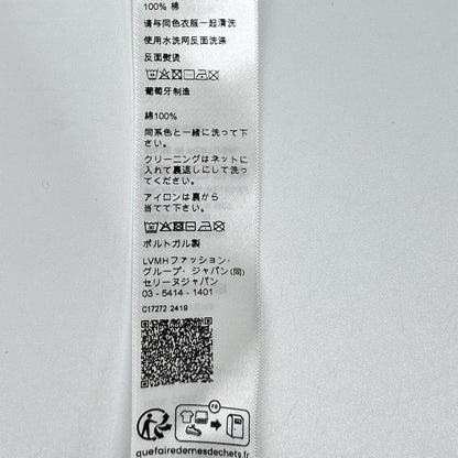 CELINE セリーヌ RX00F507Z ホワイト BLASON LOOSE ロゴ プリント 半袖Tシャツ トップス