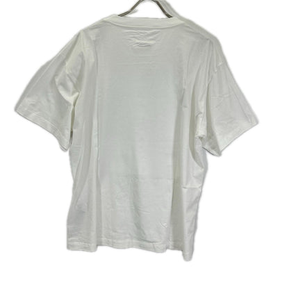 MM6 エムエムシックス SH0GC0043 25SS ホワイト ニュースペーパープリント 半袖 Tシャツ トップス