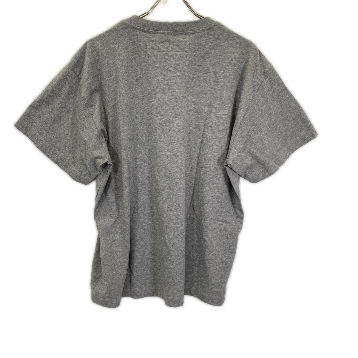 MM6 エムエムシックス SH0GC0071 26SS グレー ナンバーロゴ 半袖 Tシャツ トップス