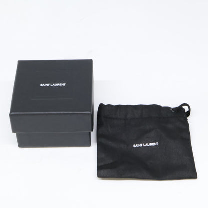 SAINT LAURENT PARIS サンローランパリ 691563 カサンドラロゴ アシンメトリー ガラスパール ピアス