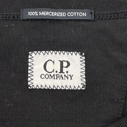 C.P.COMPANY シーピーカンパニー ブラック 30/2 Mercerized Tシャツ トップス