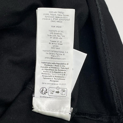 C.P.COMPANY シーピーカンパニー ブラック 30/2 Mercerized Tシャツ トップス