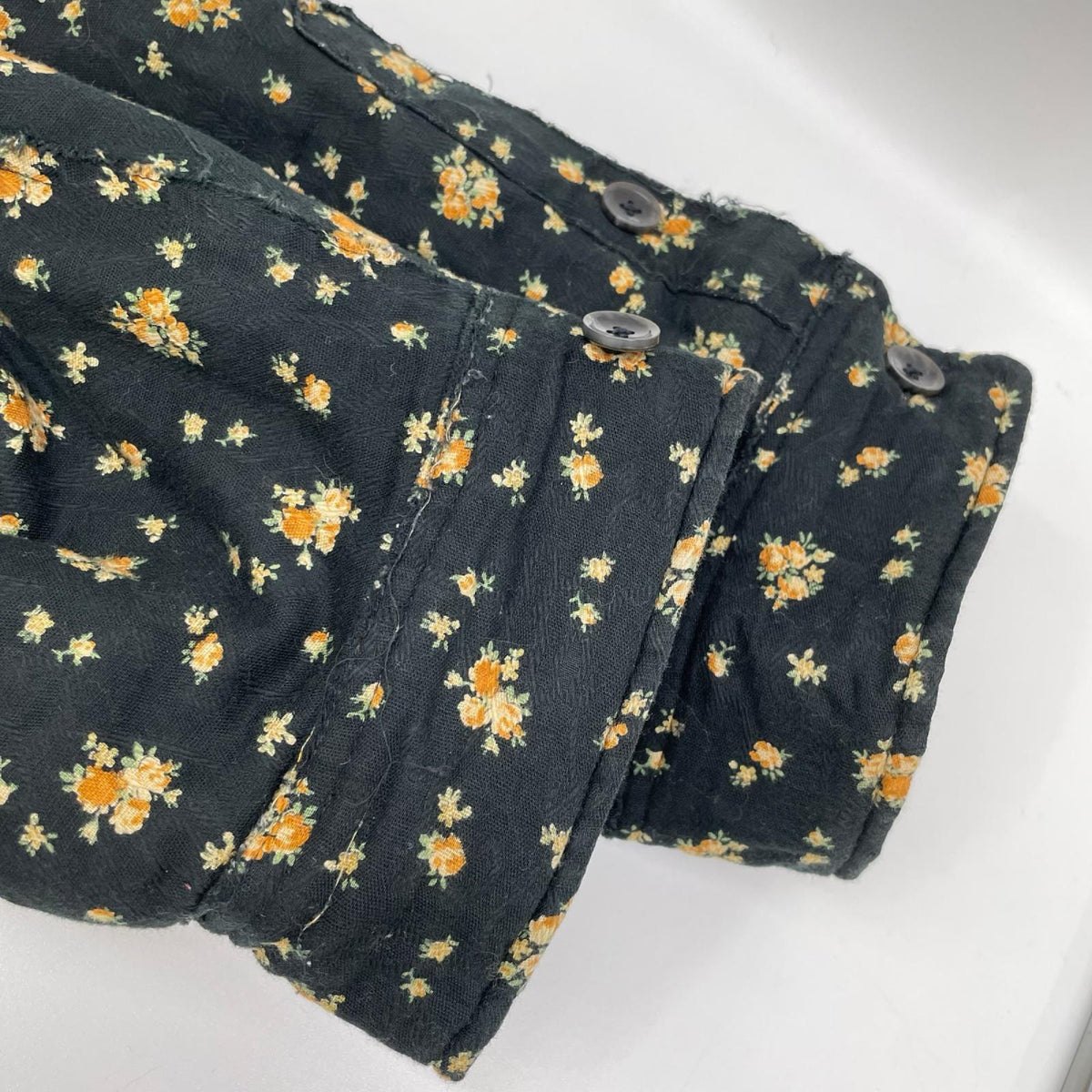 PERVERZE パーバーズ ブラック 総柄 Puffer Sirts Shirts jacket パファーシャツ トップス