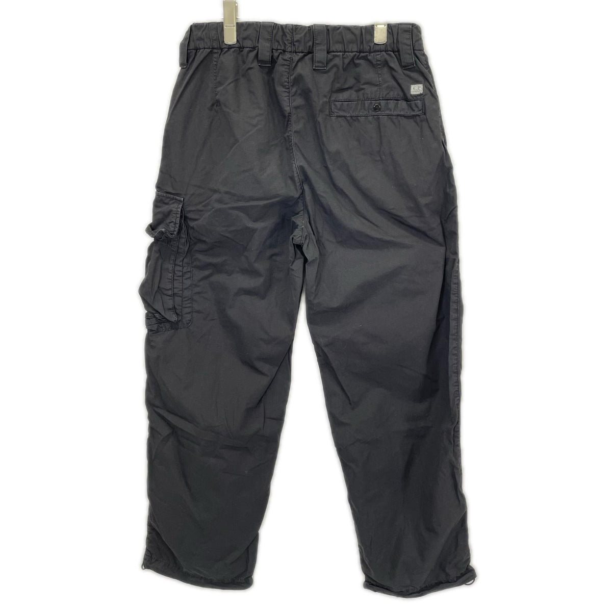 C.P.COMPANY シーピーカンパニー 20CMPA248A 26SS ブラック Cargo Pants In Cotton Rip-Stop Gunetal パンツ ボトムス