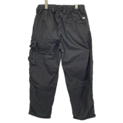 C.P.COMPANY シーピーカンパニー 20CMPA248A 26SS ブラック Cargo Pants In Cotton Rip-Stop Gunetal パンツ ボトムス