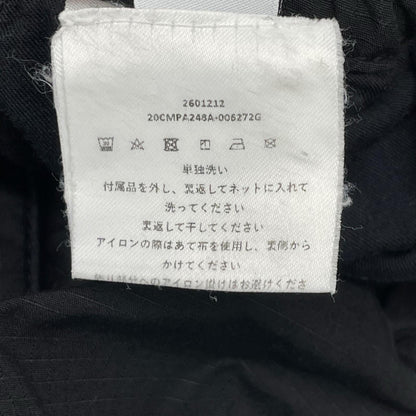C.P.COMPANY シーピーカンパニー 20CMPA248A 26SS ブラック Cargo Pants In Cotton Rip-Stop Gunetal パンツ ボトムス