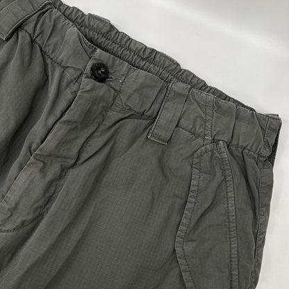 C.P.COMPANY シーピーカンパニー 20CMPA248A 26SS カーキ Cargo Pants In Cotton Rip-Stop Gunetal パンツ ボトムス