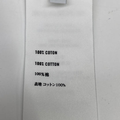 Berluti White x Red R17JRS46JAEC Calligraphy Print Cut-and-Sewn Top