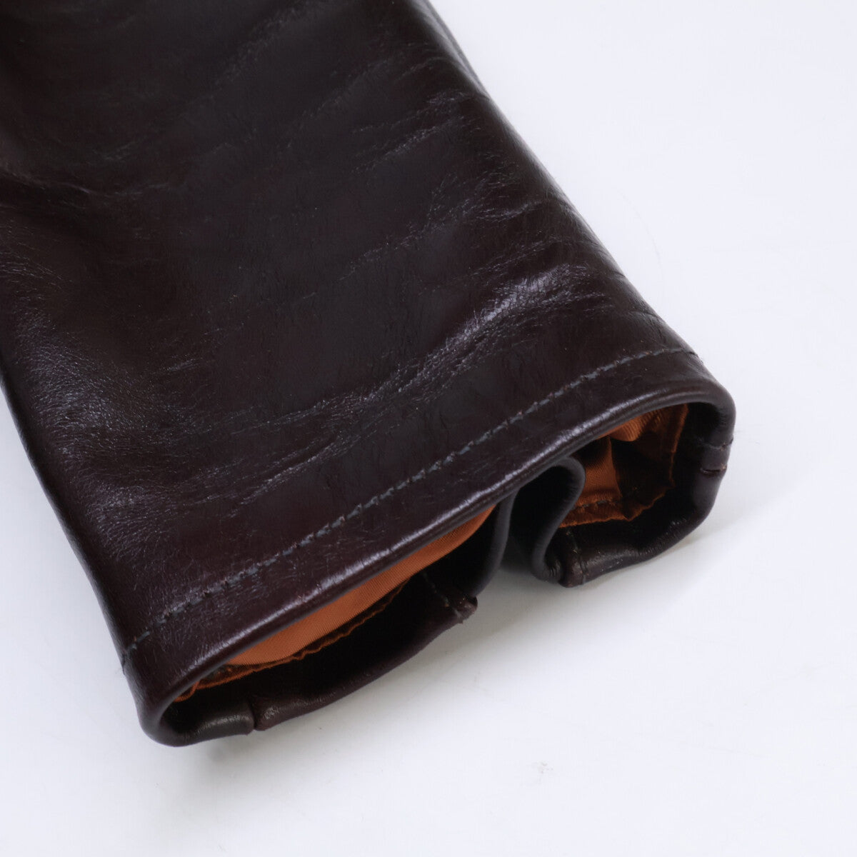 FOUNTAINHEAD LEATHER ファウンテンヘッドレザー ホースハイド ブラウン デルタ ダブル レザージャケット ジャケット