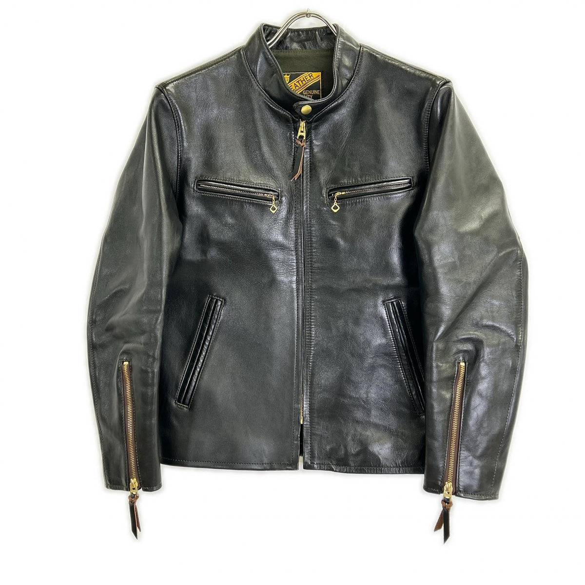 Y'2 LEATHER ワイツーレザー PR-64 ヴィンテージホースライト シングルライダースジャケット ジャケット