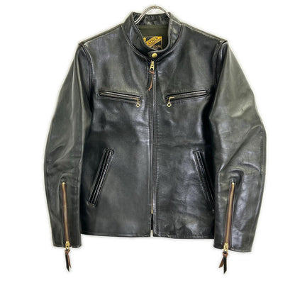 Y'2 LEATHER ワイツーレザー PR-64 ヴィンテージホースライト シングルライダースジャケット ジャケット