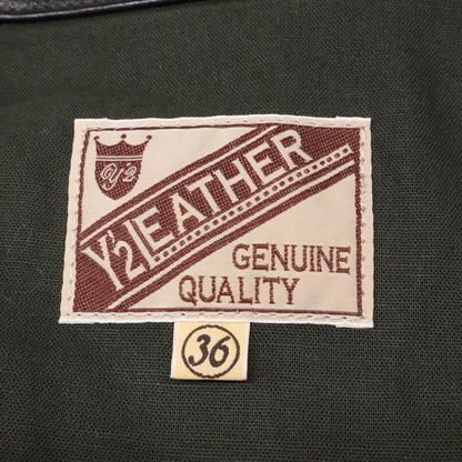 Y'2 LEATHER ワイツーレザー 【美品】LB-140 ANILINE HORSE TYPE I JEAN JACKET Horsehide Jacket Jacket