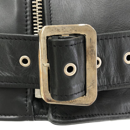 schott ショット 7007 ブラック 613US ダブルライダースジャケット トップス