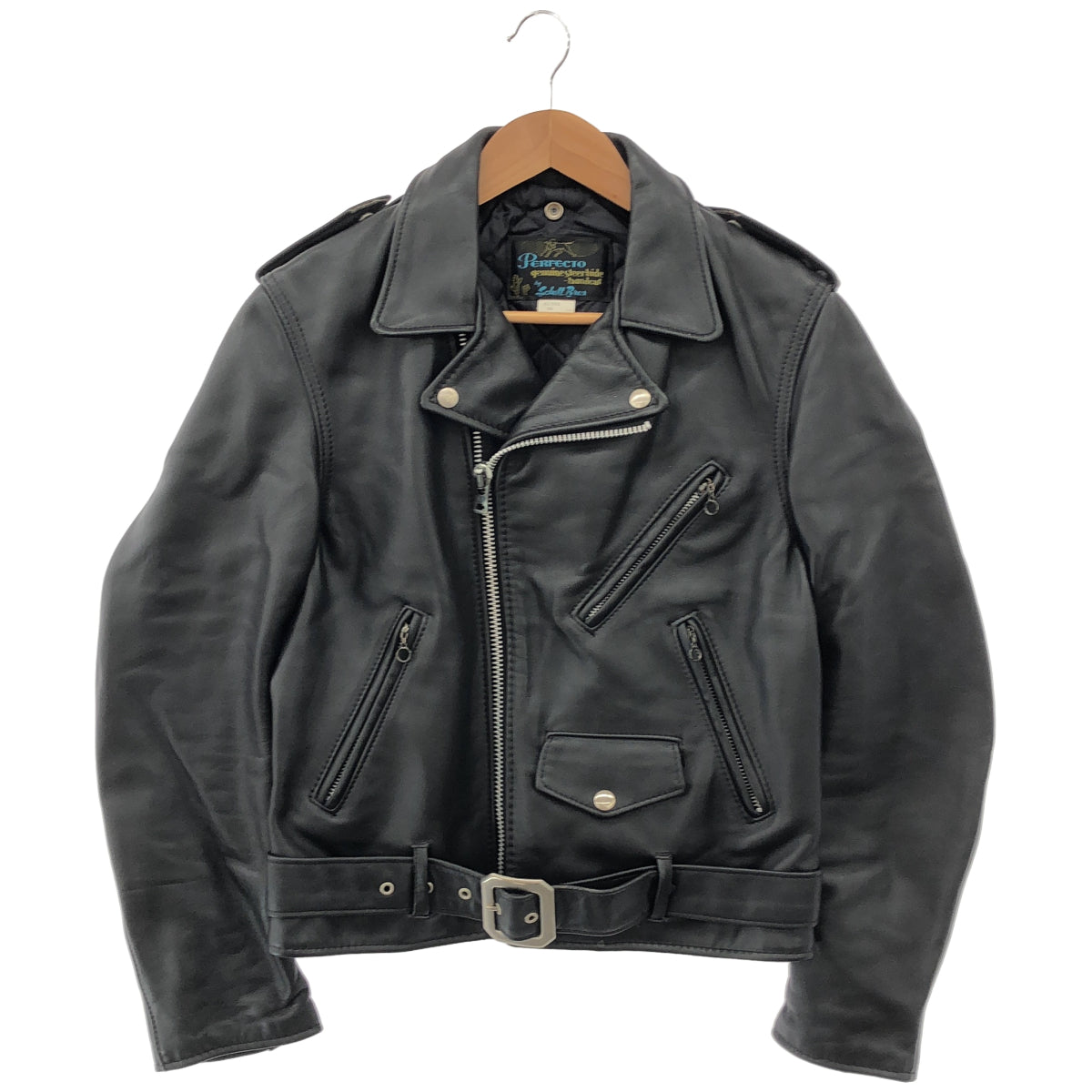 schott ショット 613XX ブラック サボテンタグ ダブルライダース ジャケット トップス