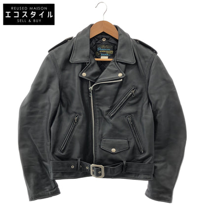schott ショット 613XX ブラック サボテンタグ ダブルライダース ジャケット トップス