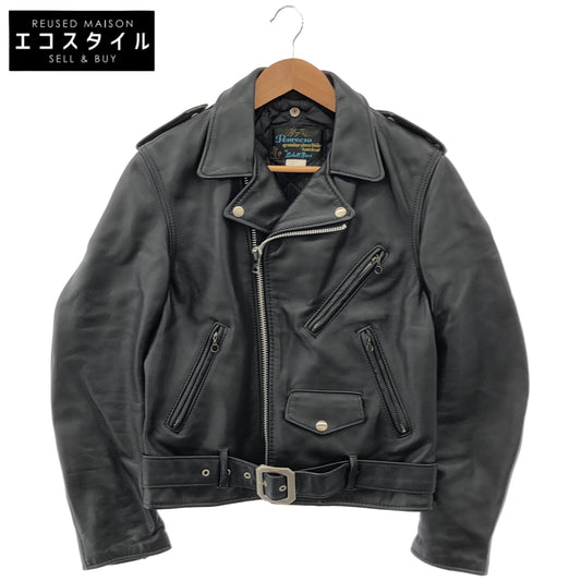 schott ショット 613XX ブラック サボテンタグ ダブルライダース ジャケット トップス