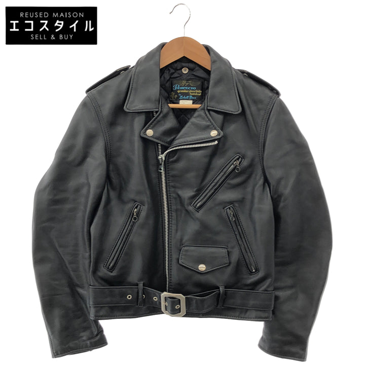 schott ショット 613XX ブラック サボテンタグ ダブルライダース ジャケット トップス