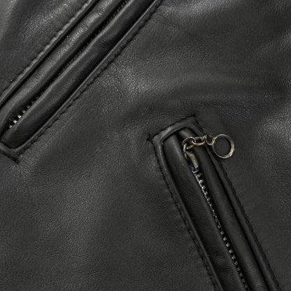 schott ショット 613XX ブラック サボテンタグ ダブルライダース ジャケット トップス