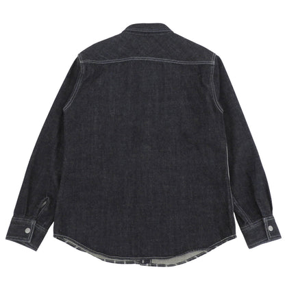 KOJIMA GENES 児島ジーンズ 美品 デニムシャツ トップス メンズ コットン インディゴ M トップス