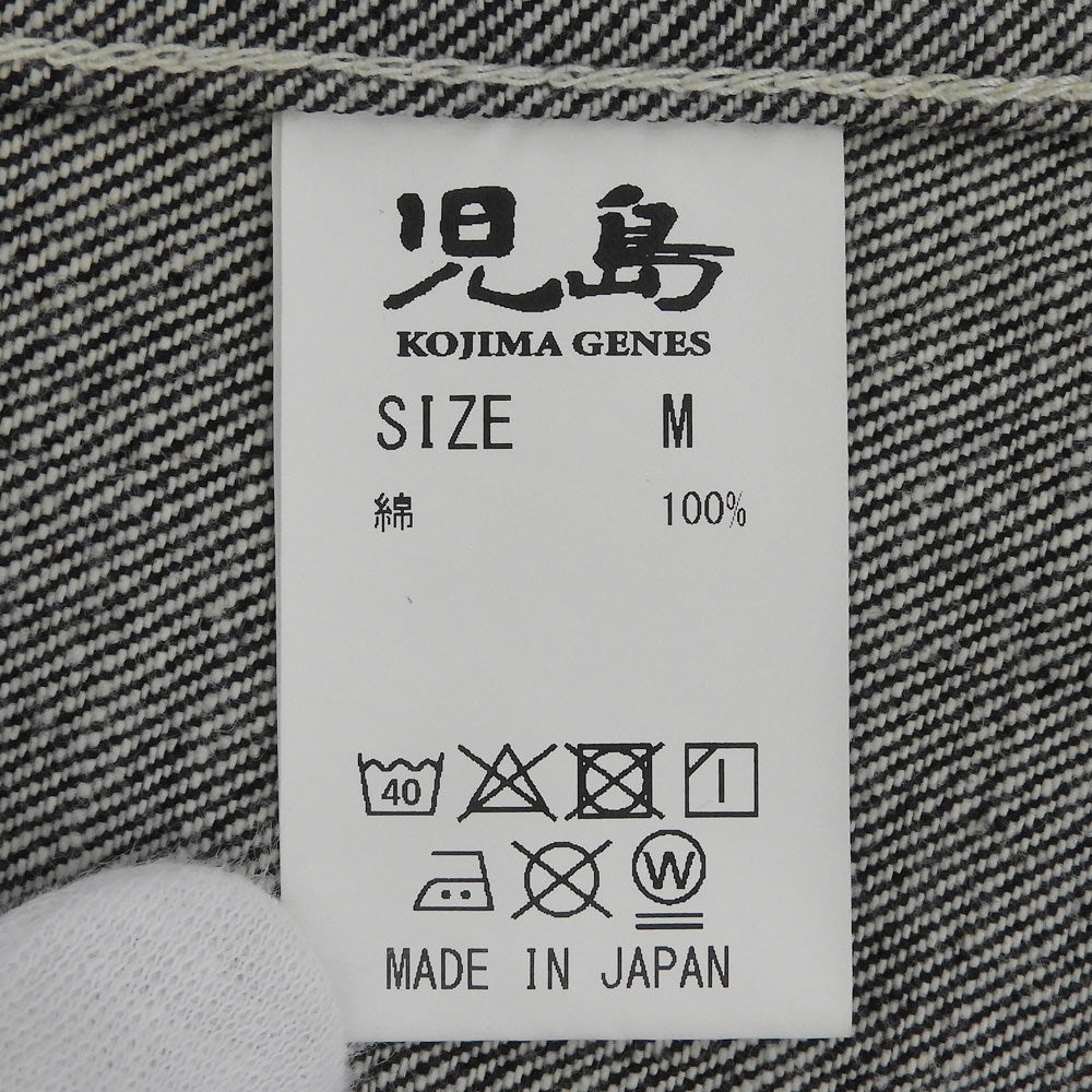 KOJIMA GENES 児島ジーンズ 美品 デニムシャツ トップス メンズ コットン インディゴ M トップス