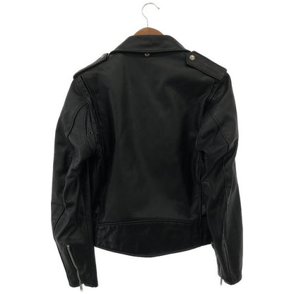 schott ショット 118 ブラック バイカータグ ダブルライダースジャケット トップス