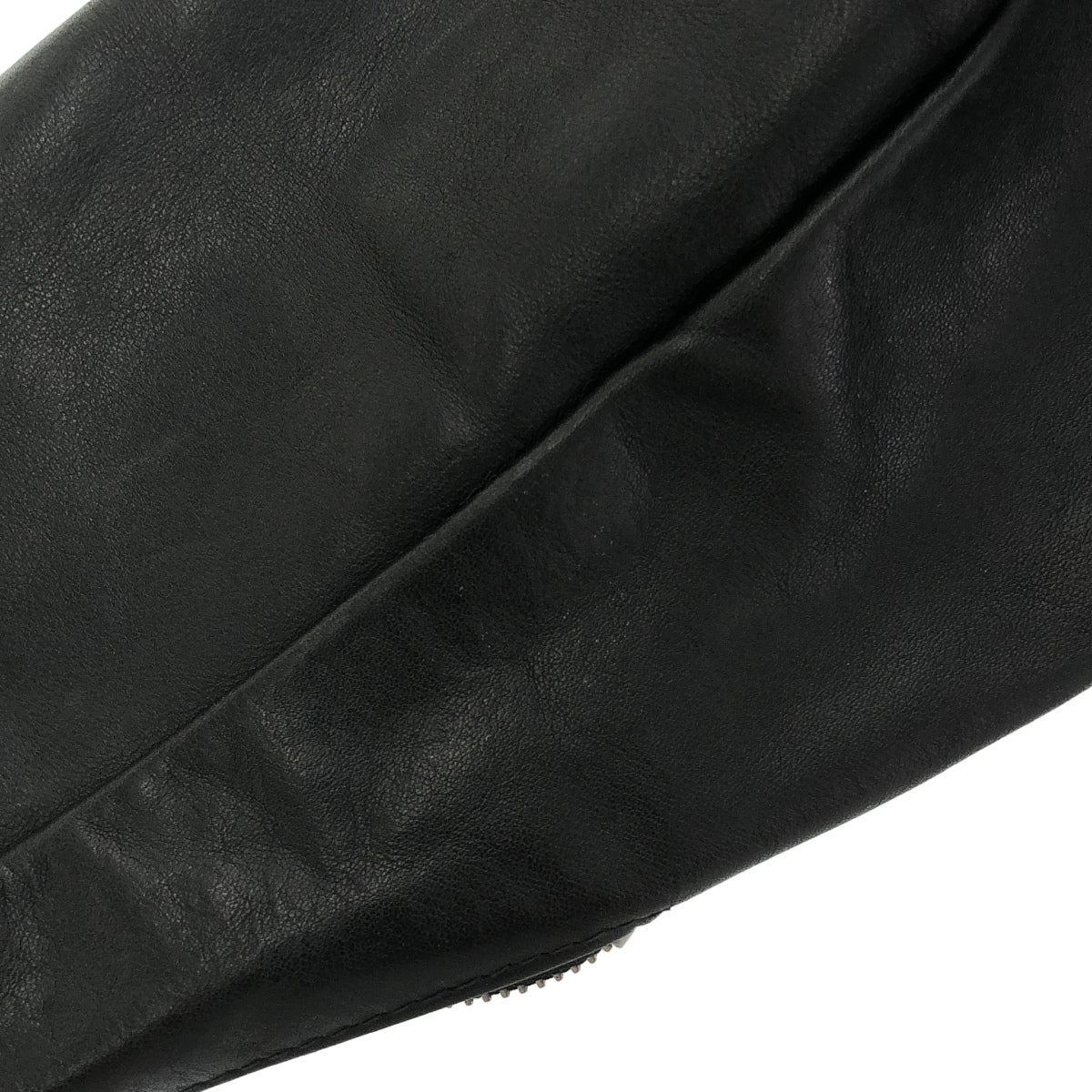 schott ショット 118 ブラック バイカータグ ダブルライダースジャケット トップス