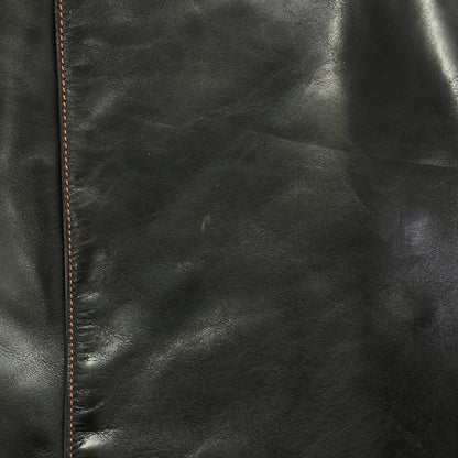 STARKE HAUT スタークハウツ ブラック ホースハイド カーコート トップス