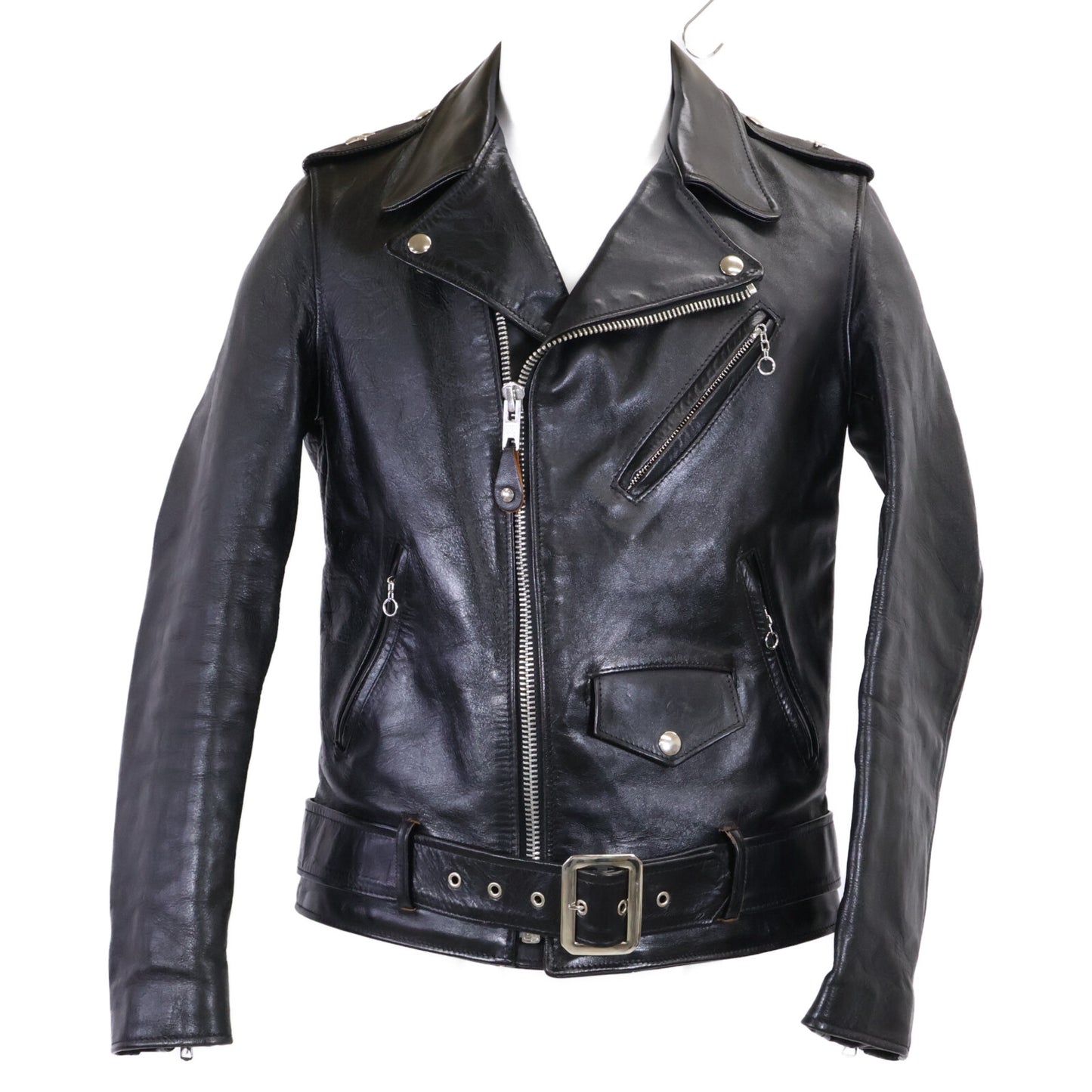 schott ショット 【美品/国内正規】7544 613SJH ホースハイド ワンスター ダブルライダースジャケット ジャケット